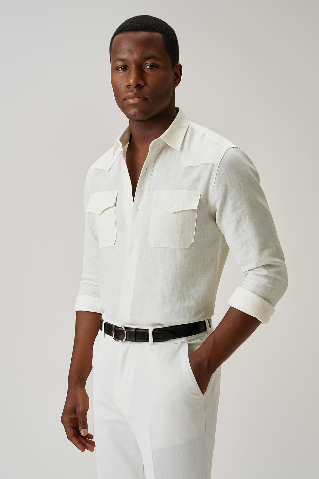 Ivory Coast Linen Shirt