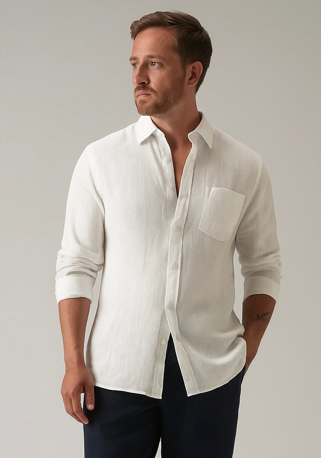 Ivory Coast Linen Shirt