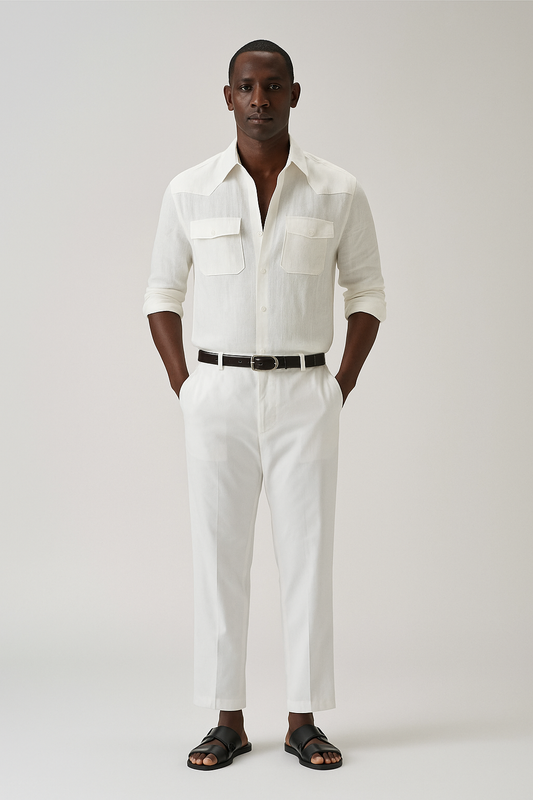 Ivory Coast Linen Shirt