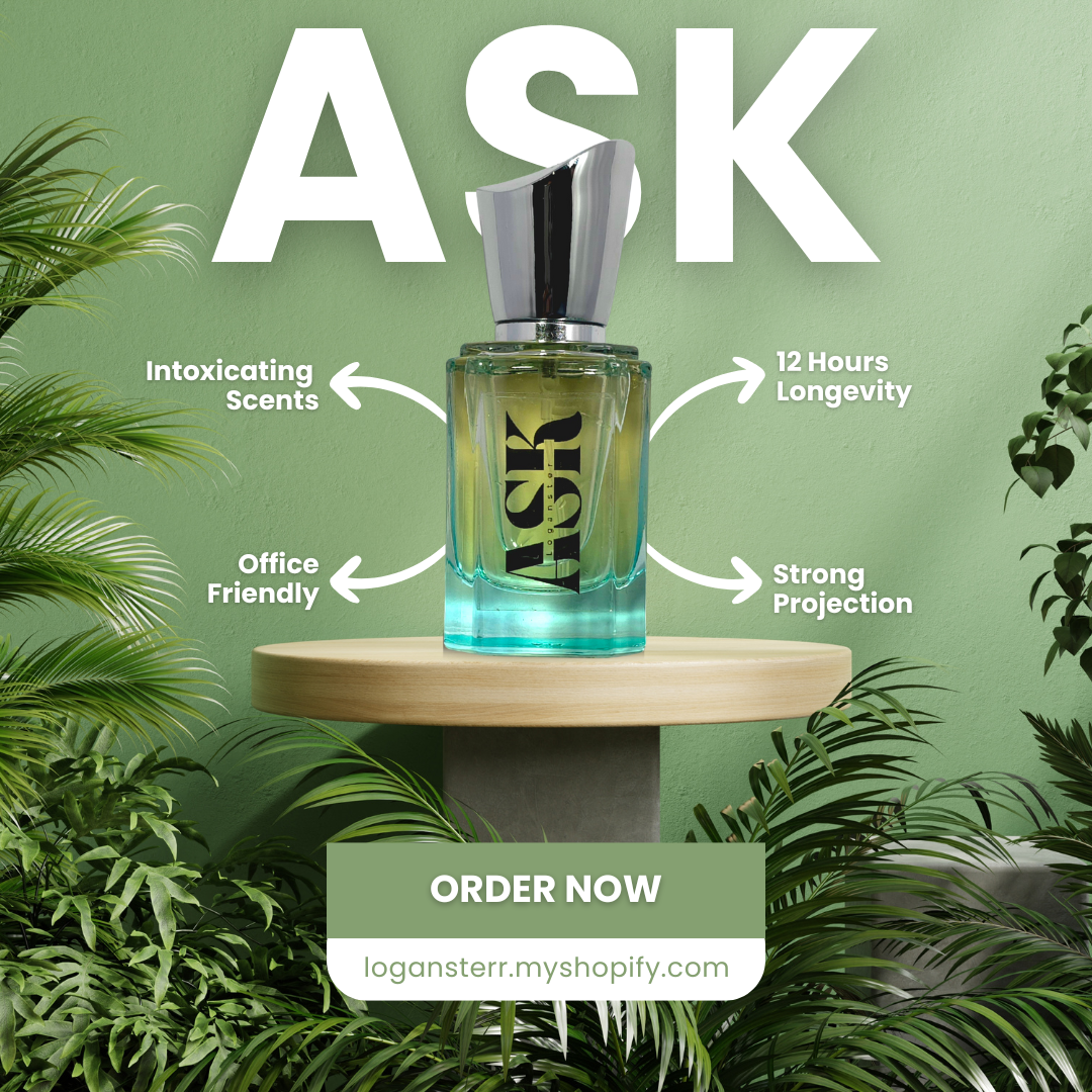 loganster ask perfume  -30ml